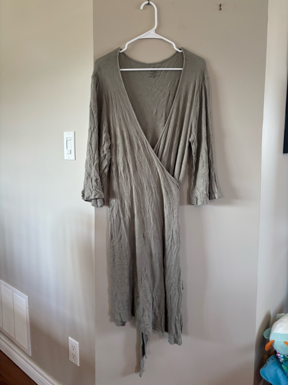Caden Lane Bamboo Knit Maternity Robe